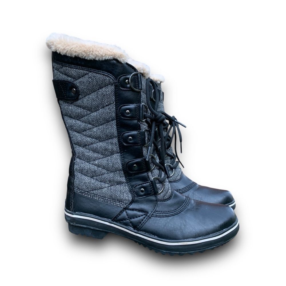Jambu Lorna Duck Insulated Winter Boots Vegan Water Resistant Women’s Size 7